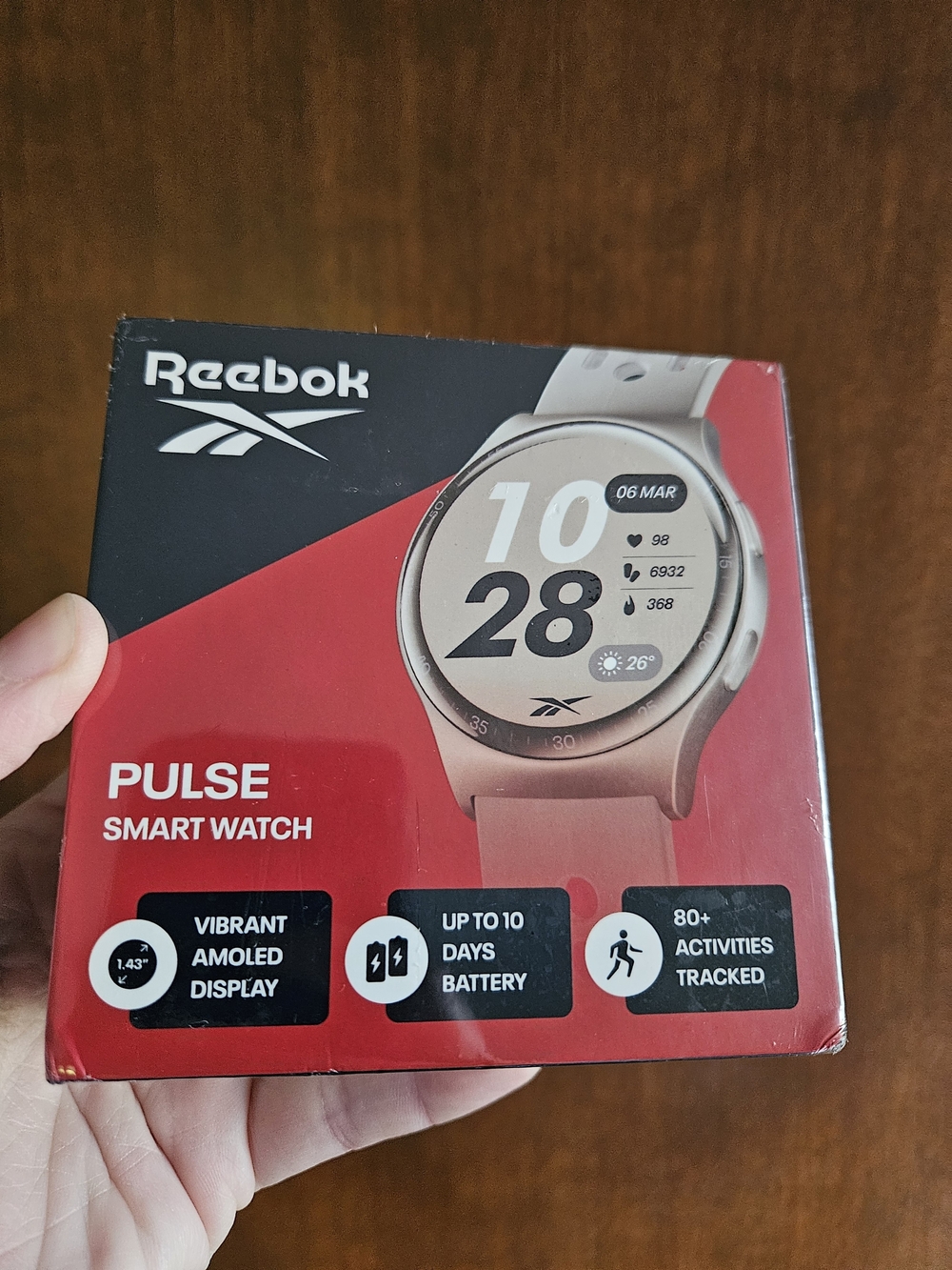 Reebok Pulse Smartwatch - Victory Gold NEW
